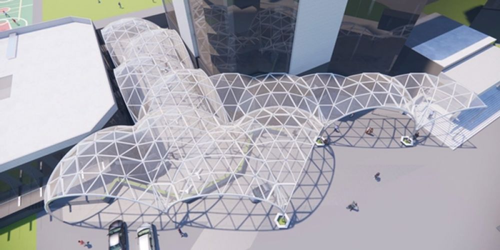 In what occasions is ETFE membrane material most widely used?