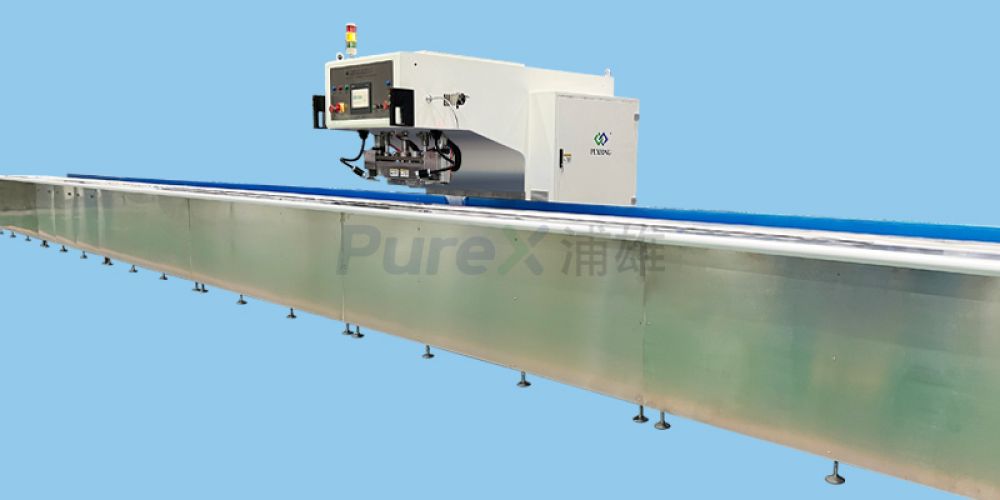 The application scope of the fully automatic rail-mounted PVC film material heat sealing machine