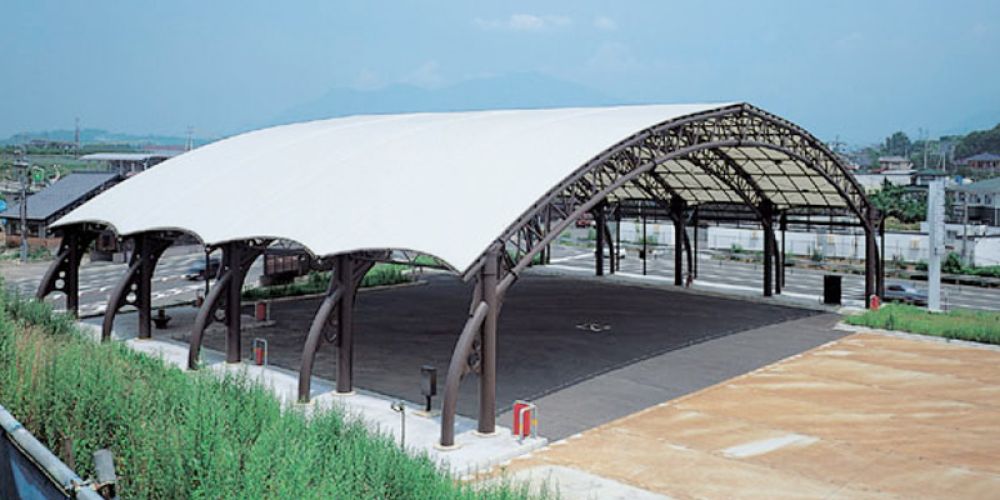 The application of PVC (polyvinyl chloride) in membrane structures