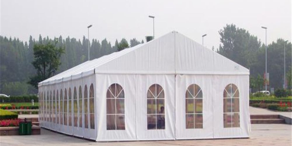 Tent fabric heat sealing machine