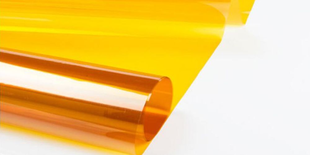 How is polyimide film heat-sealed?