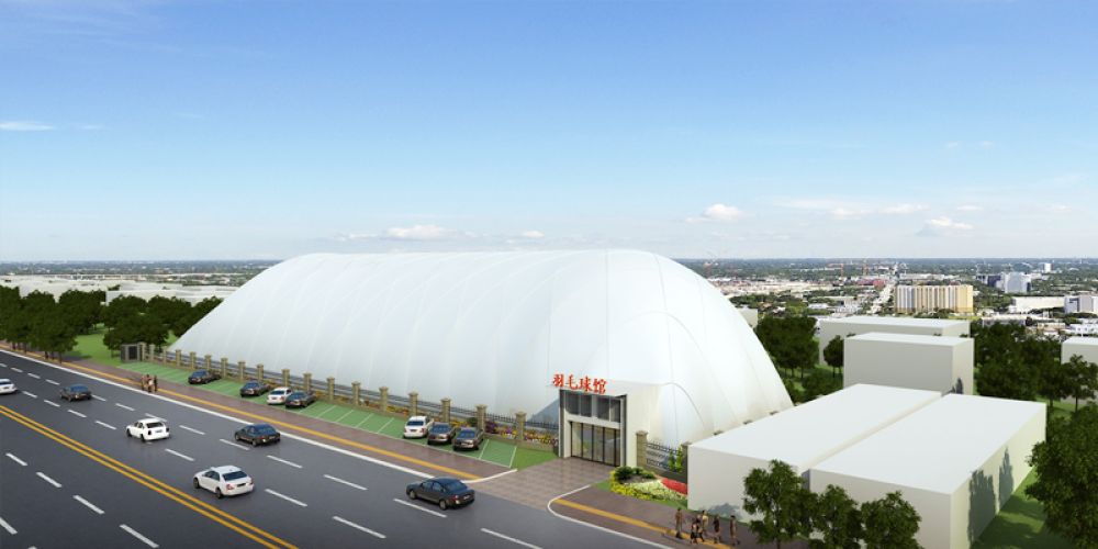 Air-supported membrane structures have excellent wind resistance and snow resistance